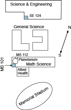 Office - Lecture locations