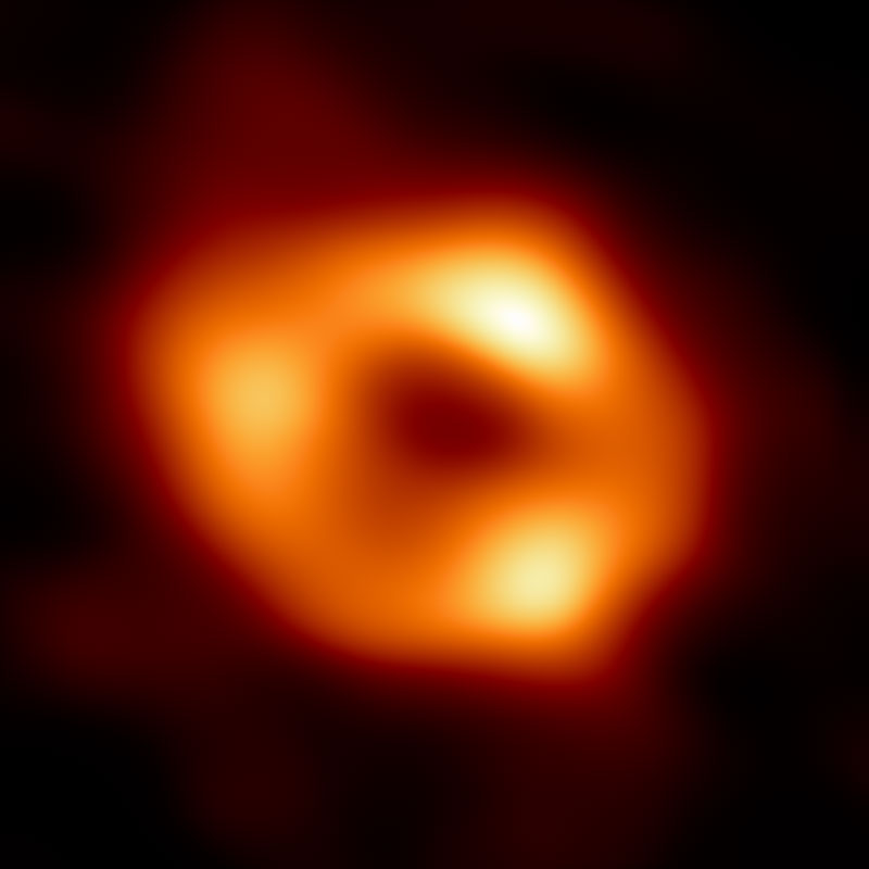 Event Horizon Telescope image of Sgr A*