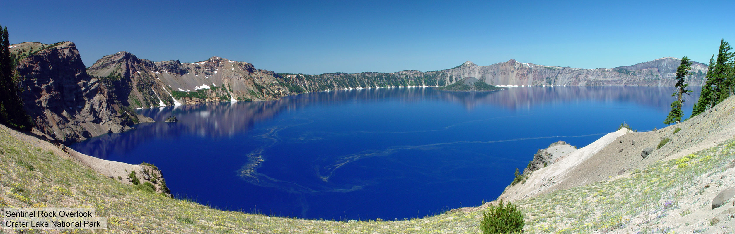 Crater Lake from Sun Notch