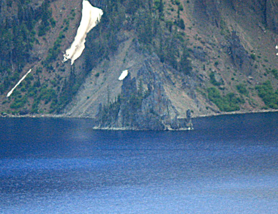 Phantom Ship Crater Lake from North Junction