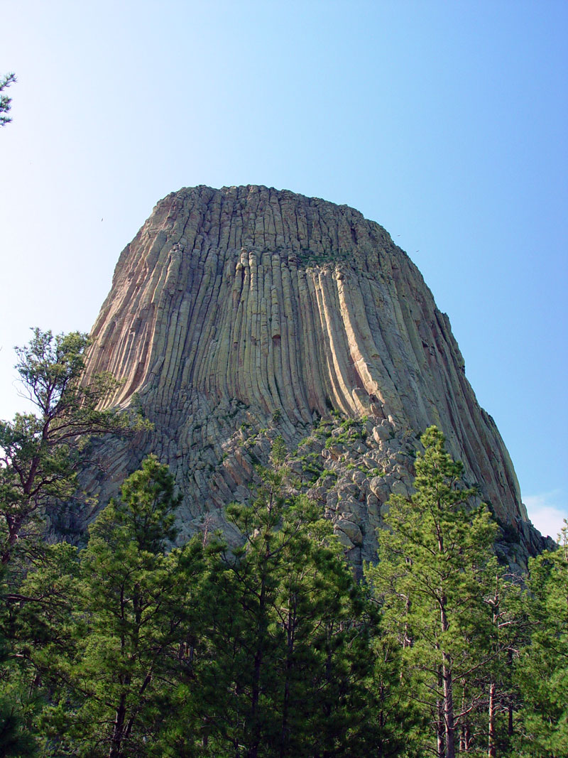 Devils Tower from Tower Trail SSE