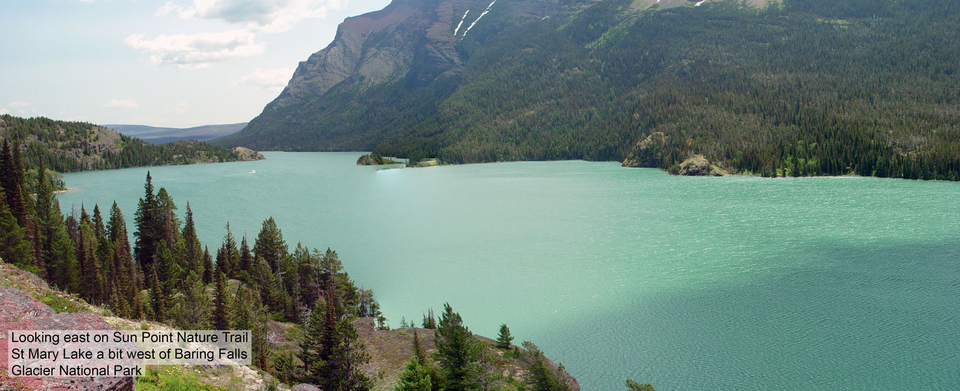 St Mary Lake Glacier National Park
