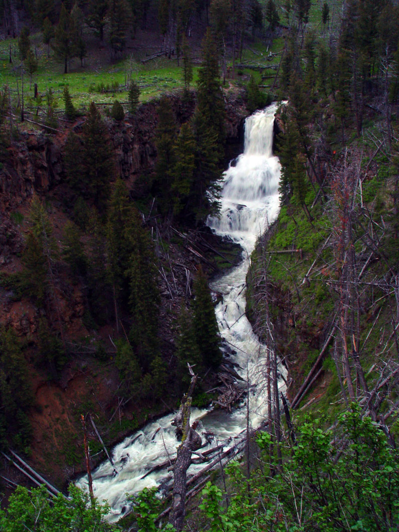 Undine Falls Yellowstone