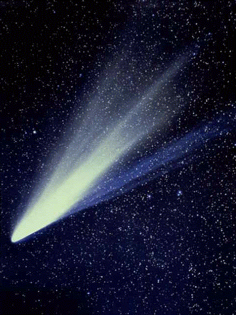 the two tails of Comet West
