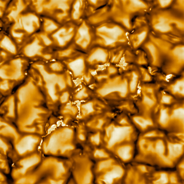 highest-resolution of sun's surface with DKIST