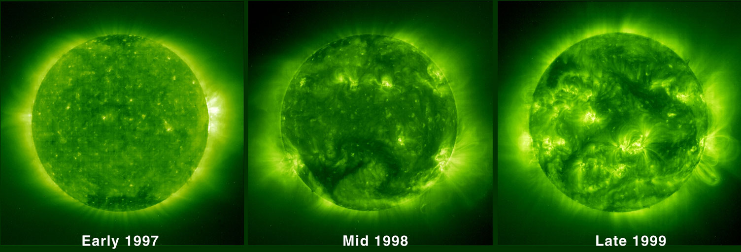extreme UV image from SOHO