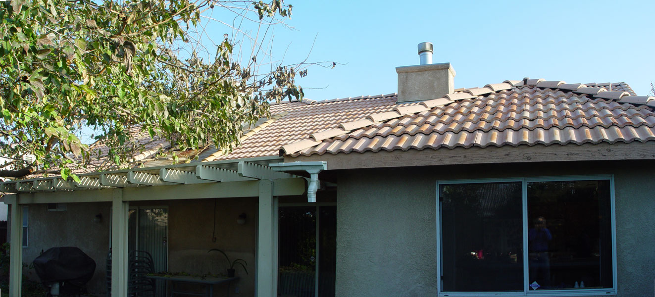 Roof before the installation