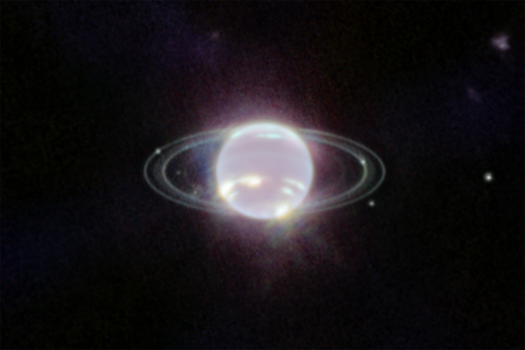 Webb view of Neptune