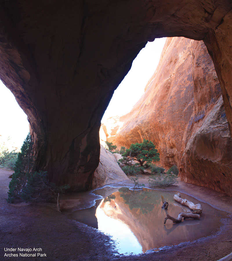 Under Navajo Arch