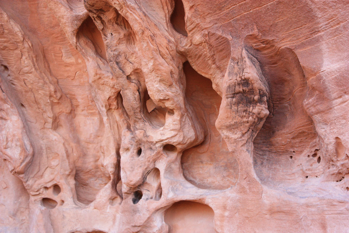 Mini-windows on way back to main trail