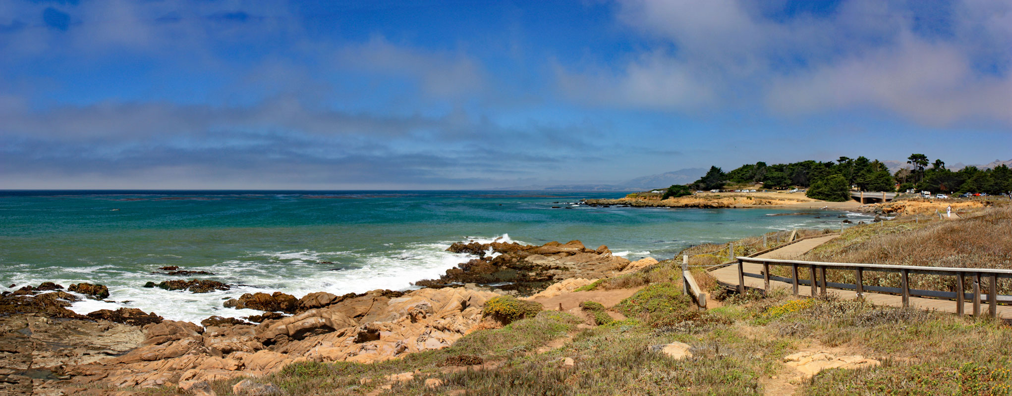 Cambria boardwalk