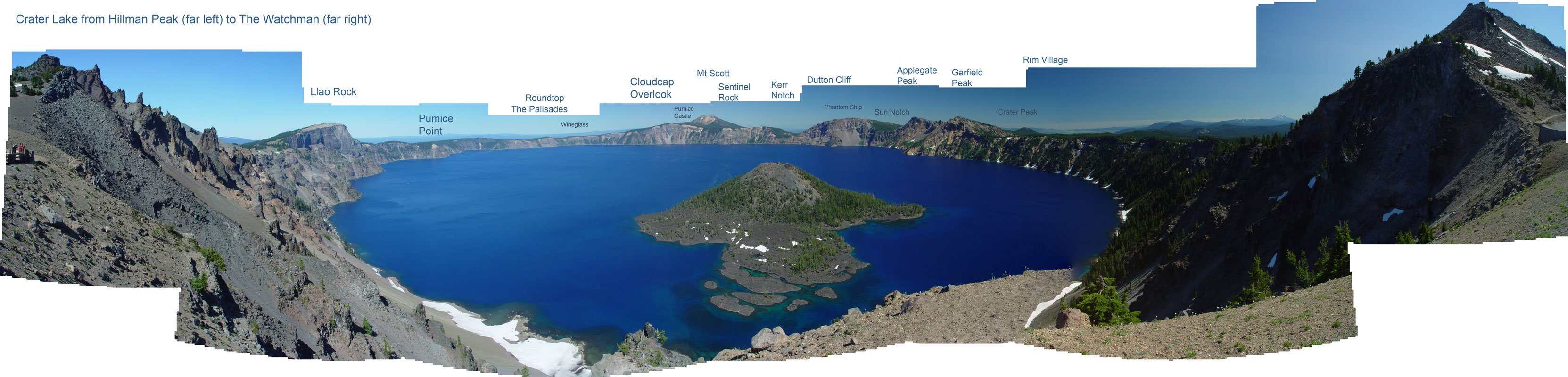 Watchman Overlook Crater Lake