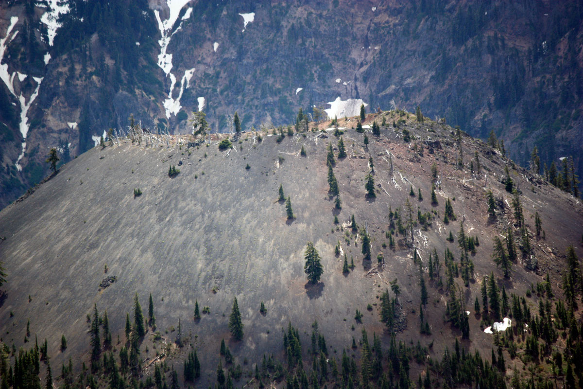 Wizard Island Crater Lake from North Junction