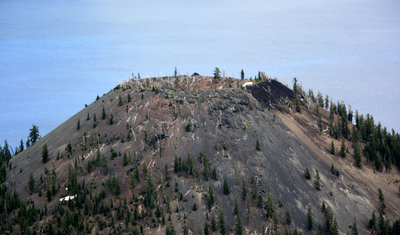 Wizard Island Crater Lake from Watchman