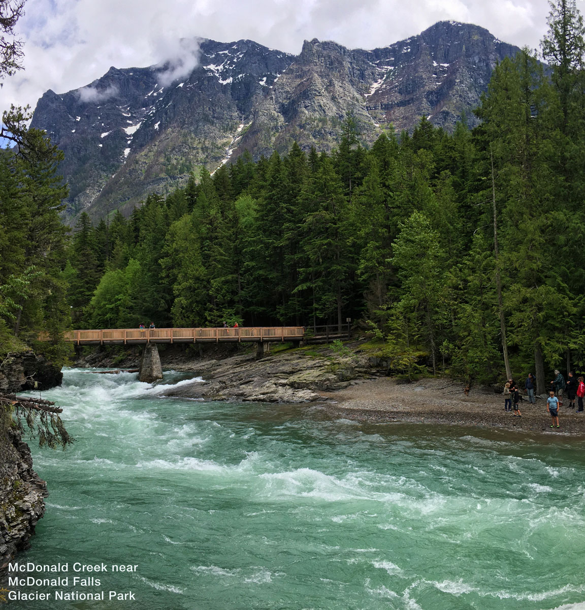 McDonald Creek at Glacier National Park