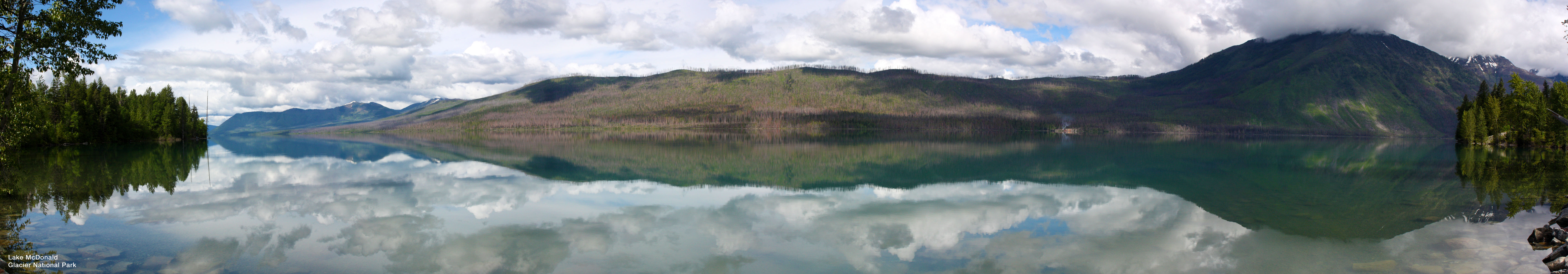 McDonald Lake at Glacier National Park