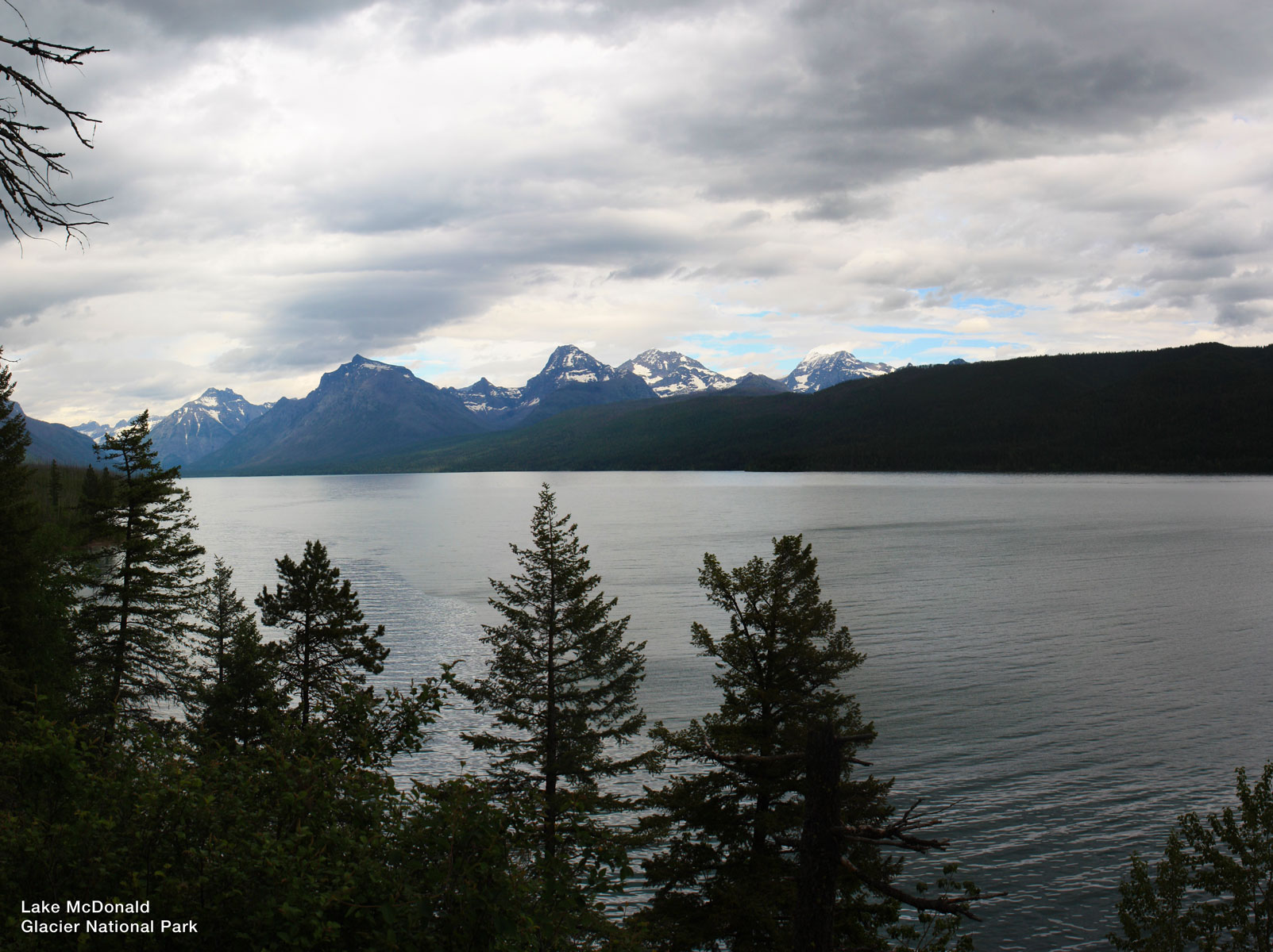 McDonald Lake at Glacier National Park