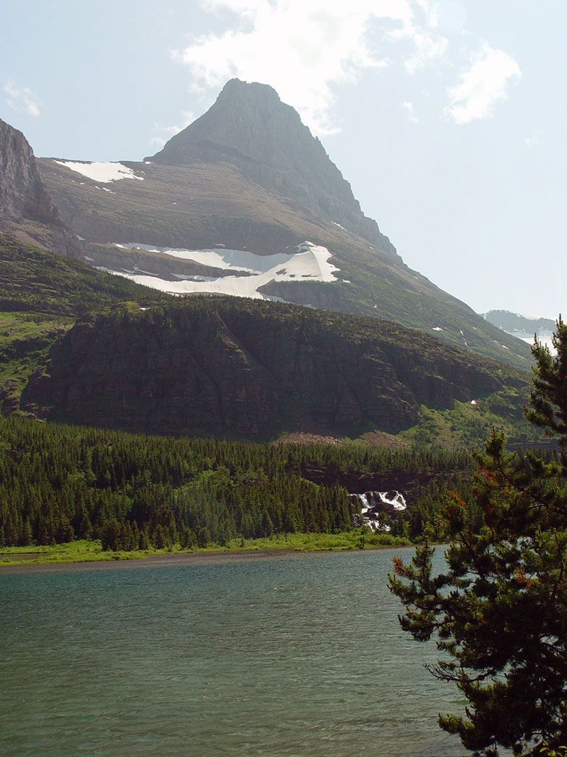 Redrock Falls Glacier National Park