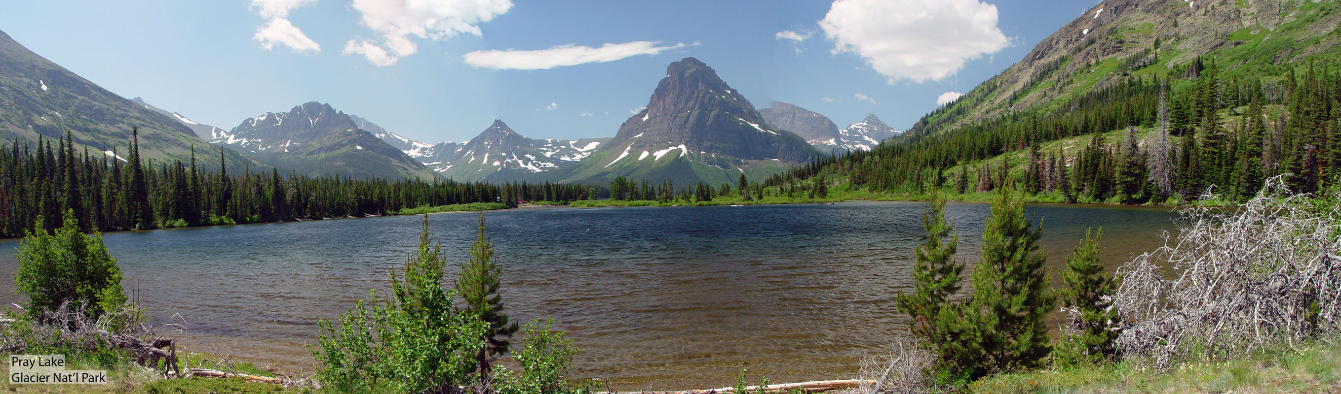 Pray Lake Glacier National Park