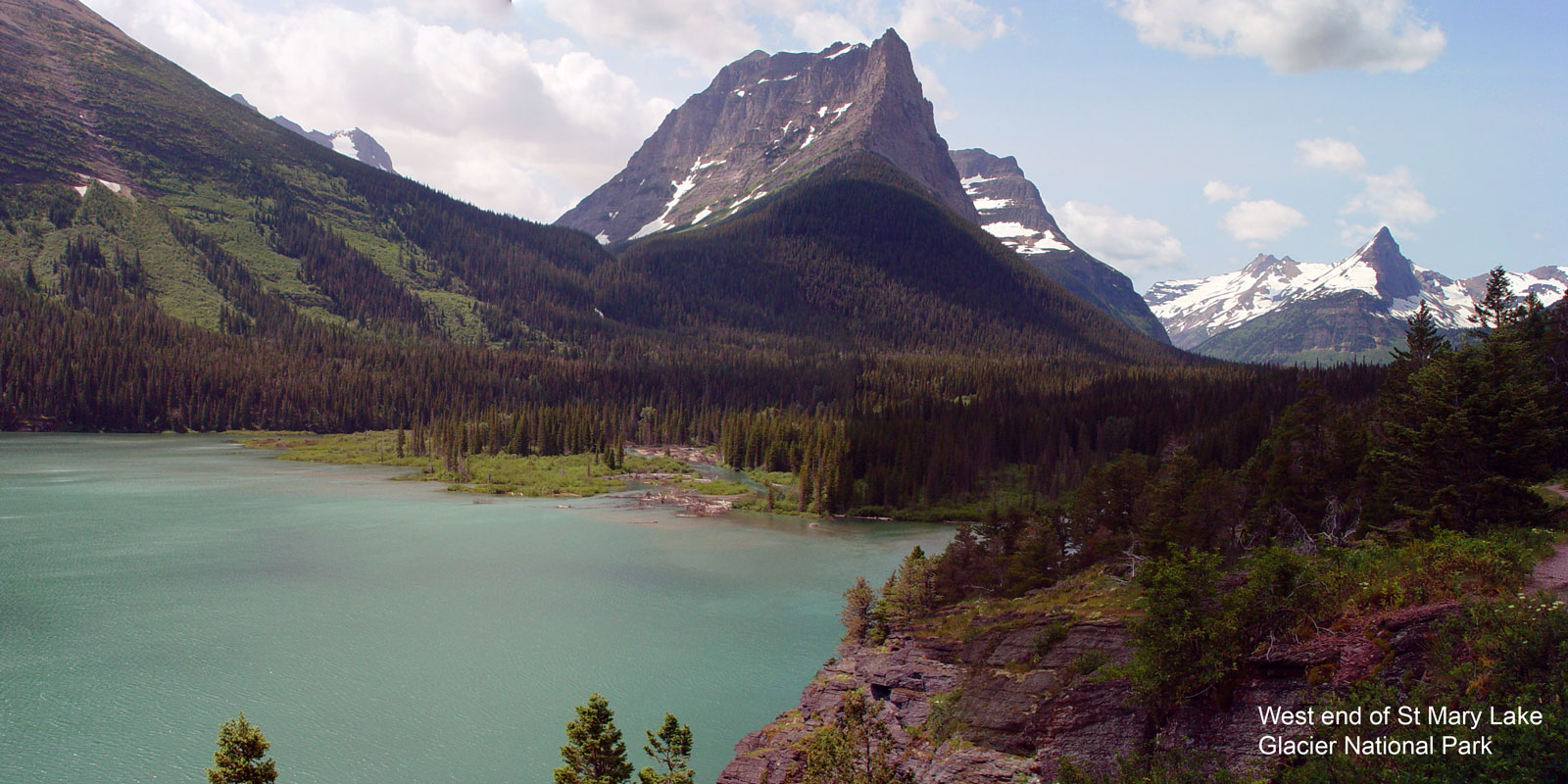 St Mary Lake Glacier National Park