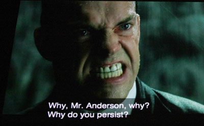 agent Smith in Matrix Revolutions