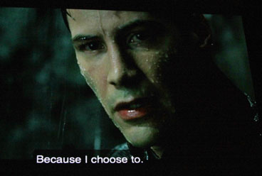 Neo in Matrix Revolutions