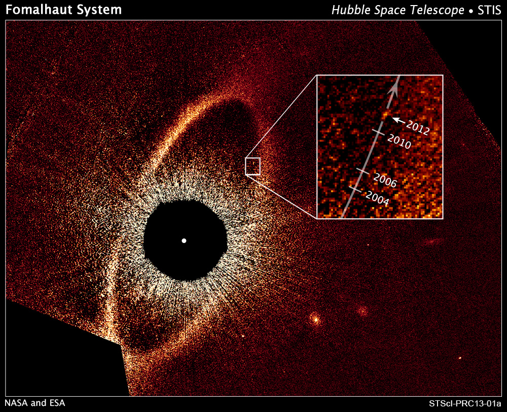 Fomalhaut B discovery image